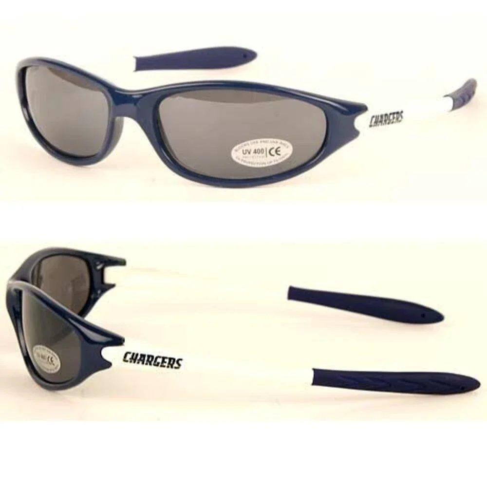 Los Angeles Chargers Sunglasses Two Tone Sports Wrap NFL Official Merch
